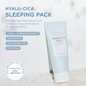SKIN1004 SKIN 1004 Madagascar Centella Hyalu-Cica Pack de Nuit 100 ml | Masque facial de nuit coréen éclaircissant et anti-âg