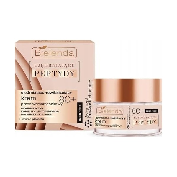 Bielenda Raffermissant Peptides Crème Jour Nuit 80+
