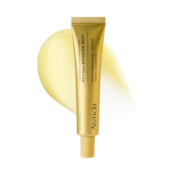Arencia Retinal Booster Sérum de nuit nourrissant avec rétinal, caféine et ectoïne 30 ml