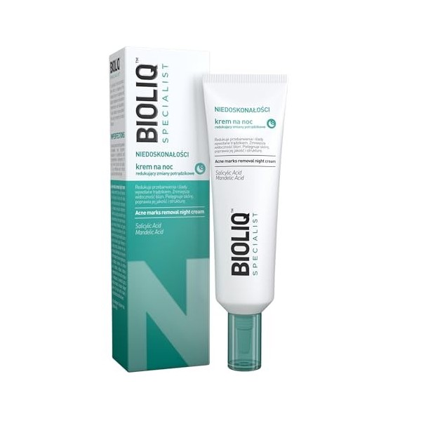 Bioliq Specialist Imperfections Crème de nuit pour réduire les problèmes dacné 30 ml
