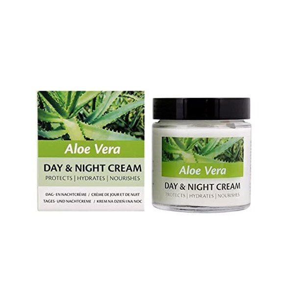 Crème de jour et de nuit à laloe vera 2 x 110 ml