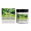 Crème de jour et de nuit à laloe vera 2 x 110 ml