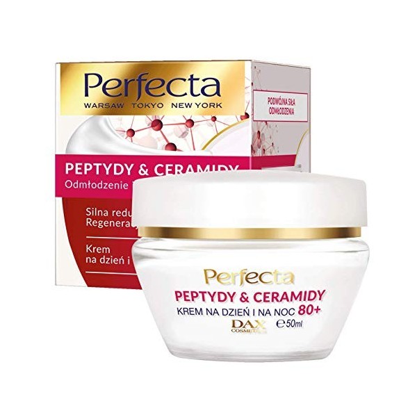 Perfecta Peptides & Céramides Crème de jour et de nuit 80+