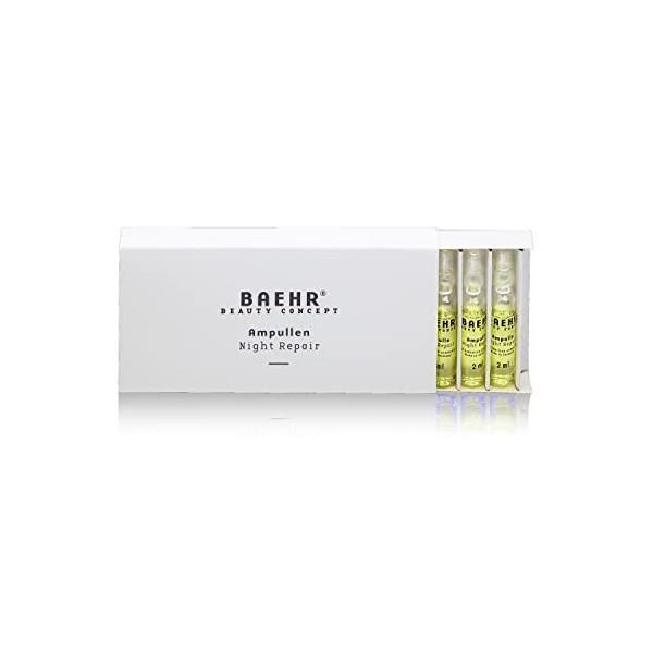 BAEHR BEAUTY CONCEPT Ampoule Night Repair 10 ampoules de 2 ml 