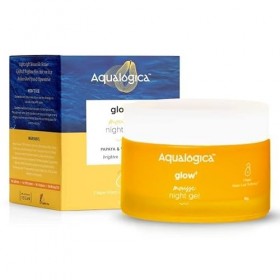 Aqualogica Glow+ Mousse Night Gel Papaya & Vitamin C 50g