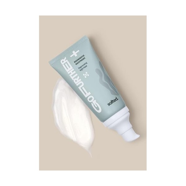 salted. Masque de nuit régénératif - 50 ml - La crème de nuit agit contre la perte naturelle dhydratation - Favorise la régé