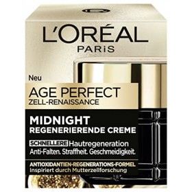 LOréal Paris Midnight Crème pour femme : régénère la peau pendant la nuit et protège pendant la journée avec une formule uni ...