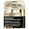 LOréal Paris Midnight Crème pour femme : régénère la peau pendant la nuit et protège pendant la journée avec une formule uni ...