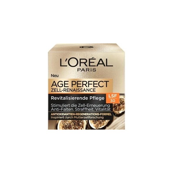 LOréal Paris Midnight Crème pour femme : régénère la peau pendant la nuit et protège pendant la journée avec une formule uni ...