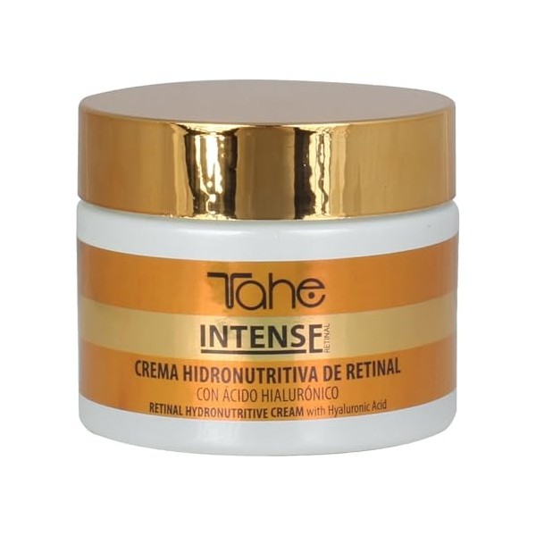 Tahe Intense Crème de nuit hydronutritive avec Rétinal, Bakuchiol et Acide Hyaluronique, 50 ml