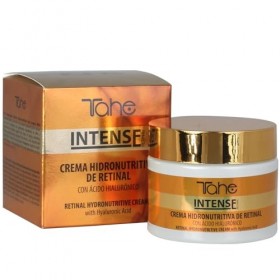 Tahe Intense Crème de nuit hydronutritive avec Rétinal, Bakuchiol et Acide Hyaluronique, 50 ml