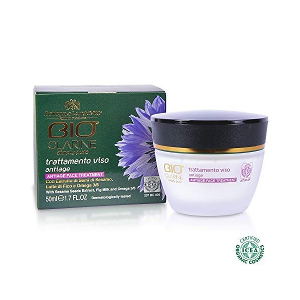 Bottega Di LungaVita Bioclarin Simply Pure Trattamento Viso Antiage 50 ml