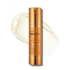 VT COSMETICS Vita Reedle Shot 100 Sérum Visage Microneedling aux Vitamines C & E, Capsules Éclaircissantes, Teint Lumineux, H