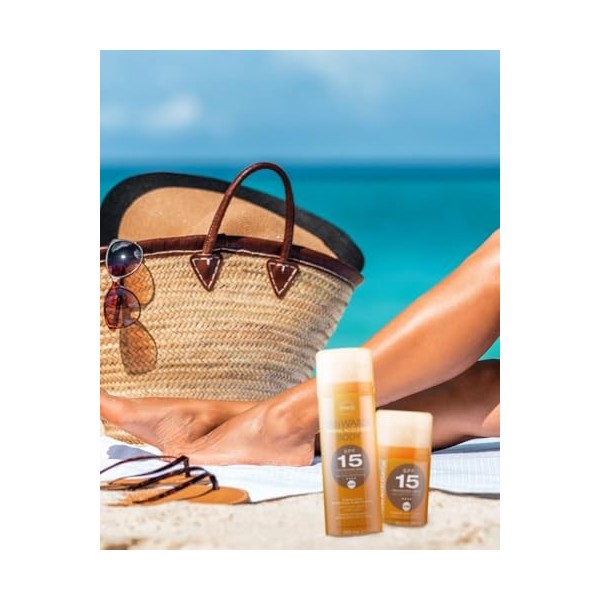 Synchroline – Tanwards Crème Visage Accélérateur de Bronzage 50 Ml SPF 15 Avec Tyrosine, Érythrulose, Acide Hyaluronique et M