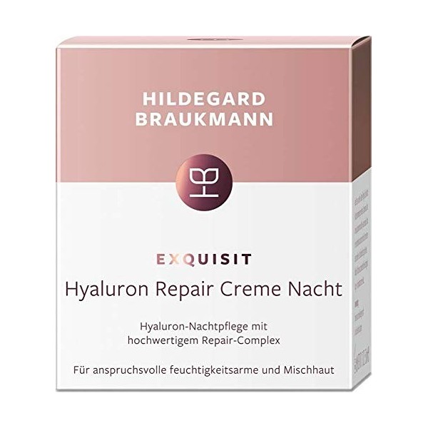 Hildegard Braukmann Exquisit Hyaluron Repair Crème de nuit 50 ml