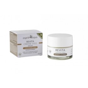 ESPRIT EQUO COSMESI BIOLOGICA CREMA REVITA - Crème Ultra Nourrissante avec Karité, Ginkgo Biloba, Vanille et Huiles dArgan, 