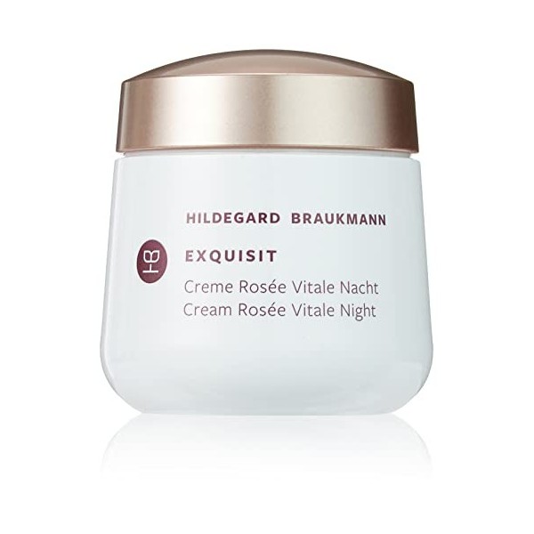 Hildegard Braukmann Exquisit Crème Rosée Vitale Nuit Crème Visage 50 ml