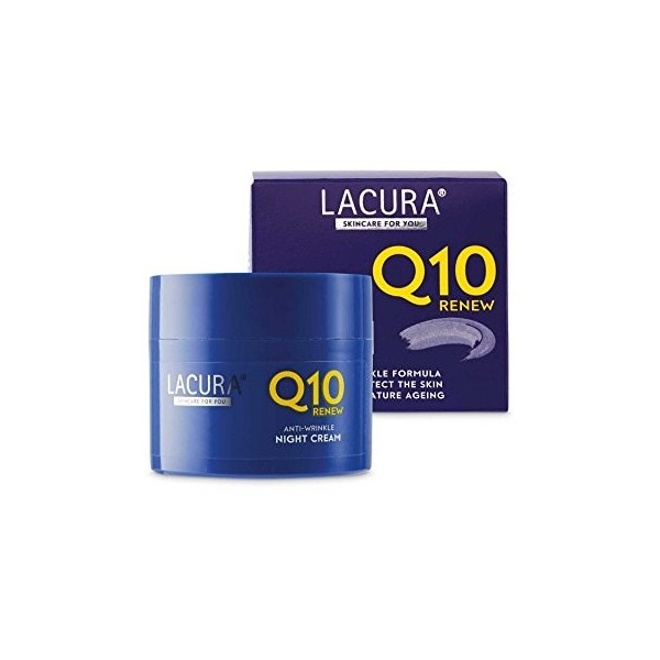 Lacura Anti-Wrinkle Coenzyme Q10 Night Cream With Retinol for All Skin Types by night q10