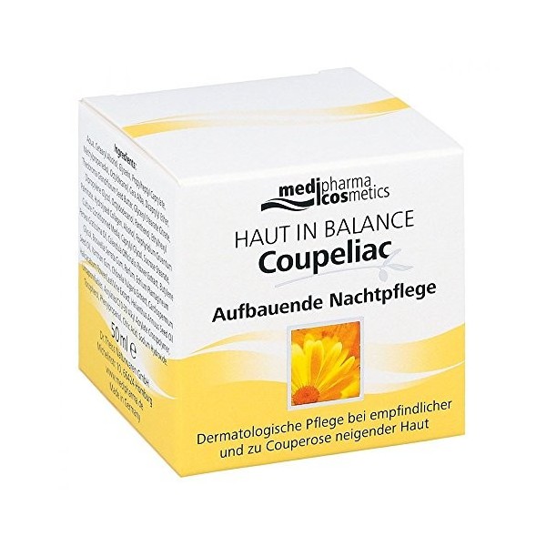 Haut in Balance Coupeliac Aufbauende Nachtpflege, 50 ml Crème