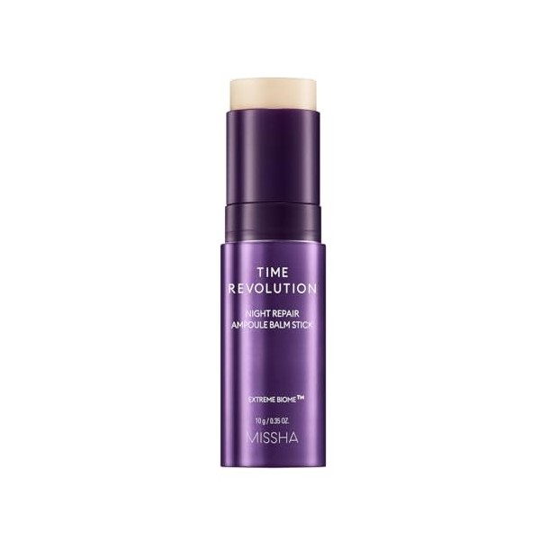 MISSHA - Time Revolution Night Repair Ampoule Stick | Rajeunit et revitalise pendant la nuit | Améliore texture et élasticité