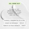 Gel‑Crème Nuit Aloe Paris 50 ml – Gel‑crème de nuit régénérant à l’Aloe Vera Bio & Acide Hyaluronique – Répare, apaise et hyd
