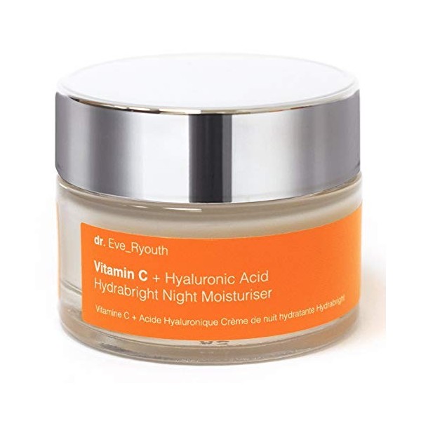 Crème de nuit à la Vitamine C et à lacide hyaluronique