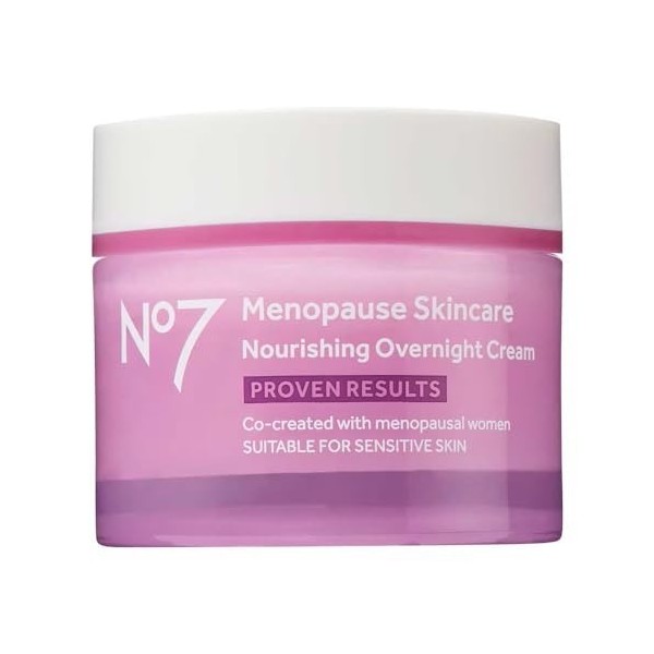 No7 Menopause Skincare Crème de nuit nourrissante 50 ml