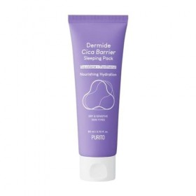 PURITO SEOUL Dermide Cica Barrier Sleeping Pack 80 ml Crème Jour et Nuit