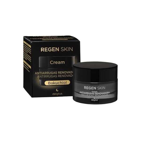 Crème visage nuit texture riche Regen Skin Deliplus peau normale, sèche et très sèche [pot 50 ml]
