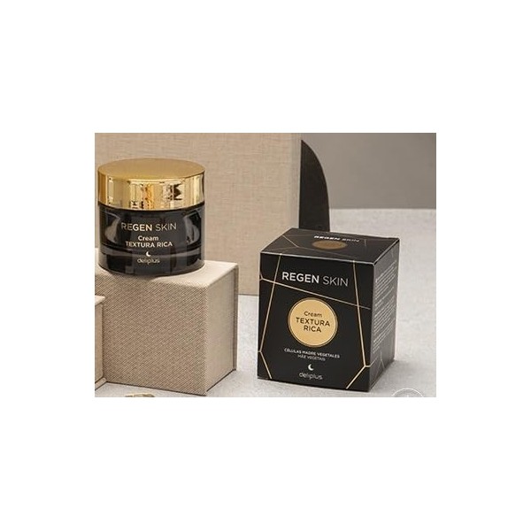 Crème visage nuit texture riche Regen Skin Deliplus peau normale, sèche et très sèche [pot 50 ml]