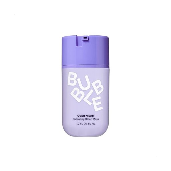 Bubble Skincare Overnight Hydrating Sleep Cream Mask, Leave-on Mask, 50 ml