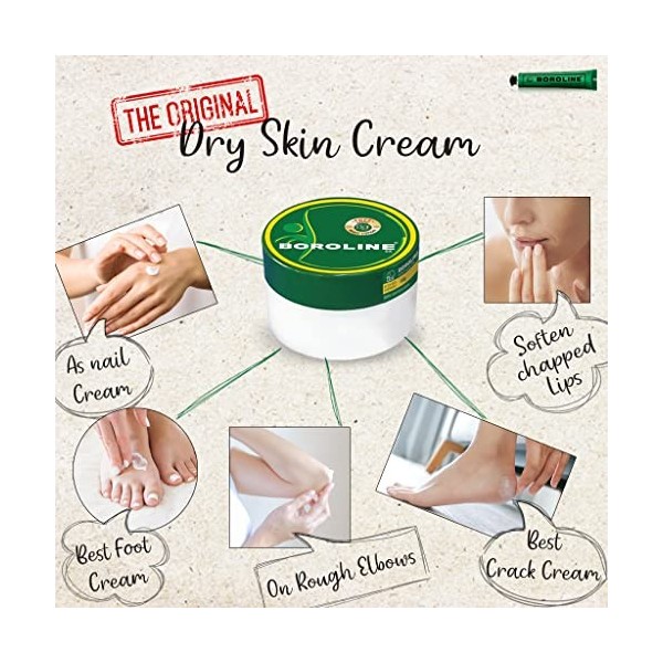 BOROLINE SX Antiseptic Night Cream, 40gms in Pot Combo pack of 4 40gms X 4 