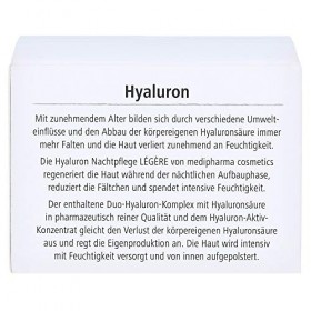medipharma cosmetics Hyaluron Night Care Light
