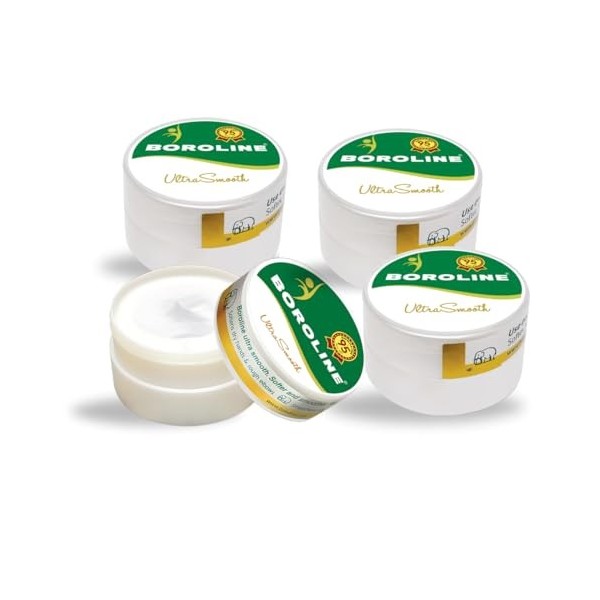 Uniqnature Boroline Lot de 4 tubes de crème de nuit antiseptique ultra douce 40 g