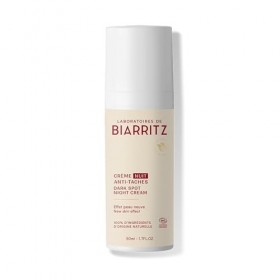 Laboratoires de Biarritz - Crème de nuit Anti-Taches - Correction & Prévention des Taches - Stimule le Renouvèlement Cellulai...
