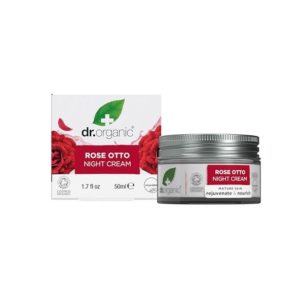 Crema de Noche Rosa de Otto para piel madura Produit de soin de la peau