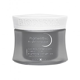 BIODERMA Pigmentbio Night Renewer aufhellende Nachtcreme für zu Pigmentflecken neigende Haut, 50 ml Crème Crème Jour et Nuit
