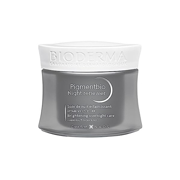 BIODERMA Pigmentbio Night Renewer aufhellende Nachtcreme für zu Pigmentflecken neigende Haut, 50 ml Crème Crème Jour et Nuit