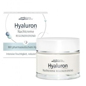 Hyaluron Nachtcreme regenerierend, 50 ml Crème