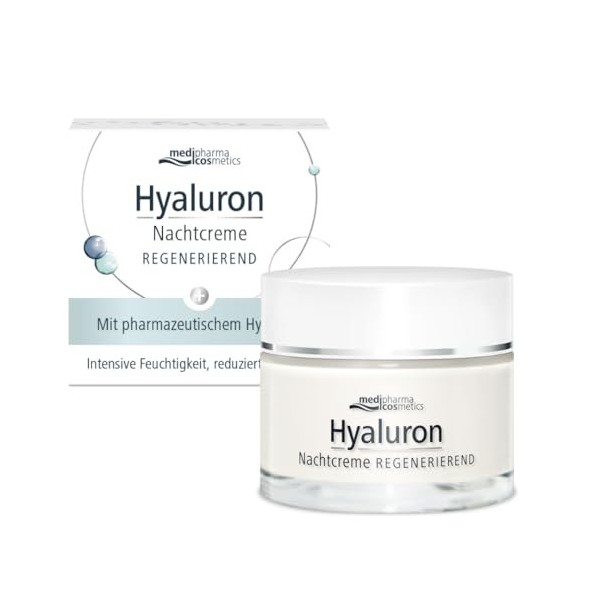 Hyaluron Nachtcreme regenerierend, 50 ml Crème