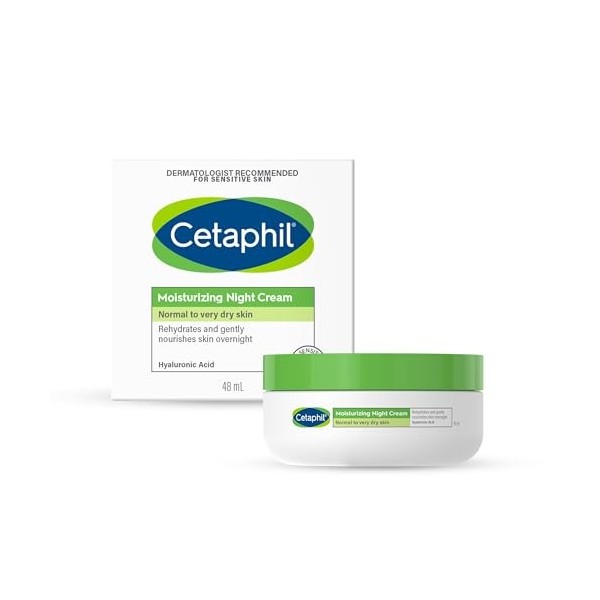 Cetaphil Crème de nuit riche à lacide hyaluronique