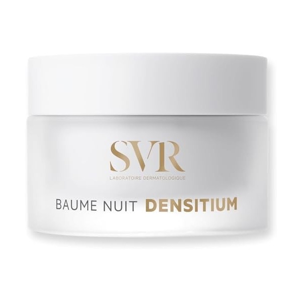 SVR - Densitium Baume Nuit - Soin anti-âge global nuit - Pour peaux matures en perte de densité - Acide hyaluronique, Bio-cal