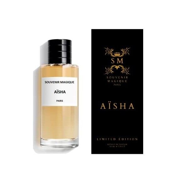 Souvenir Magique – Senteur Aïsha – EXTRAIT DE PARFUM pour une qualité supérieure - 50 ml - Haut de Gamme - Parfum de Luxe - T