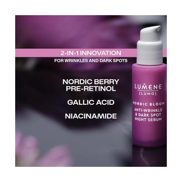 Lumene Sérum Nuit Lignes Fines & Taches Foncées 30 ml