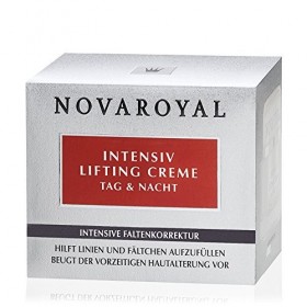 novaroyal® Crème Jour & Nuit – Agit Contre vorzeitige la formation de plis – Pour Visage Rides | avec effet lifting immédiat 