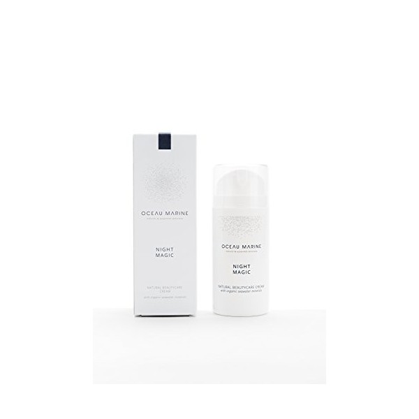 Night Magic Oceau Marine 100mL- Crème naturelle nourrissante pour toutes les peaux même les plus sensible - 100% naturelle - 
