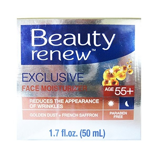 Beauty Renew 55+ Exclusive Day & Night Cream Golden Dust and French Saffron 1,7 fl. Oz.