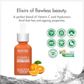 DR.Rashel Vitamin C Night Face Serum for Men & Women | Vitamin C Infused Skin Care for Anti Wrinkle, Anti Dullness, Reviving 