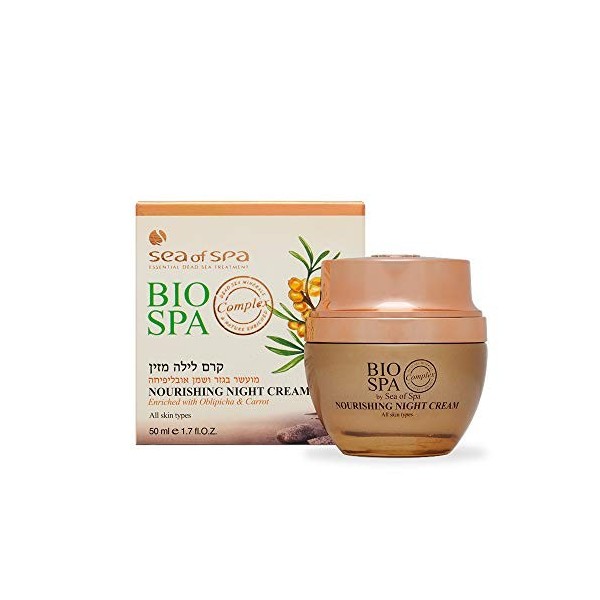 Sea of Spa Bio Spa Nourishing Night Cream all skin types PARABEN FREE - Bio Spa Crème de Nuit Nourrissante SANS PARABEN