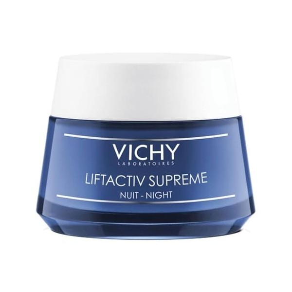 LiftActiv Supreme Night Anti-Wrinkle an Firming Correcting Care by Vichy Laboratories for Unisex - 1.7 oz Cream Crème Jour et...